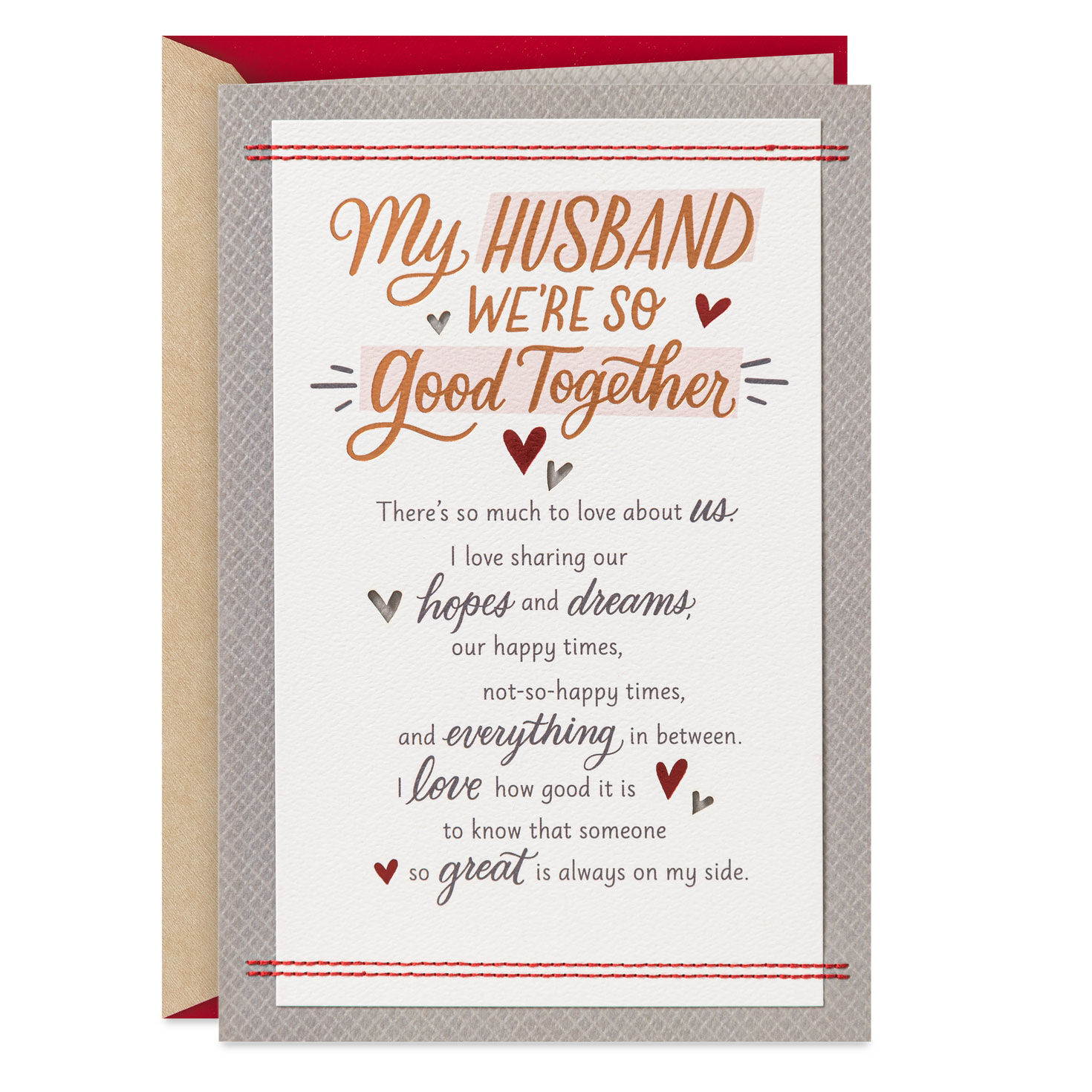 We're So Good Together Valentine's Day Card for Husband