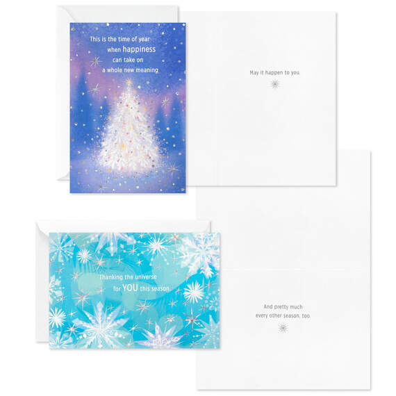 Soft Sparkles Boxed Holiday Cards Assortment, Pack of 36, , large image number 4