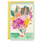 3.25" Mini Vase of Flowers Blank Card, , large image number 2