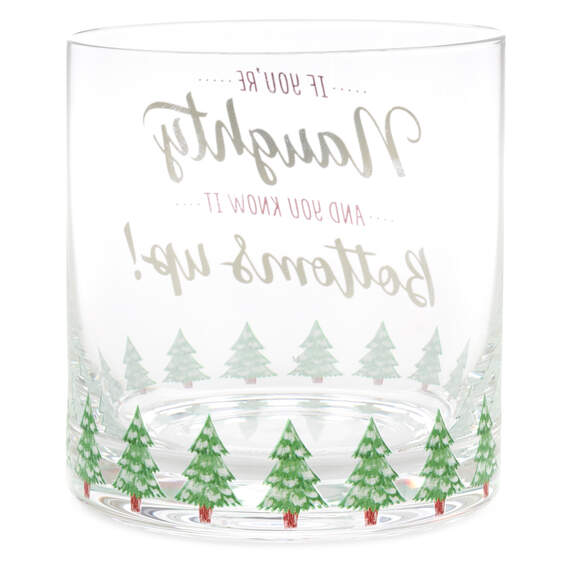 If You're Naughty and You Know It Lowball Glass, 14 oz., , large image number 2