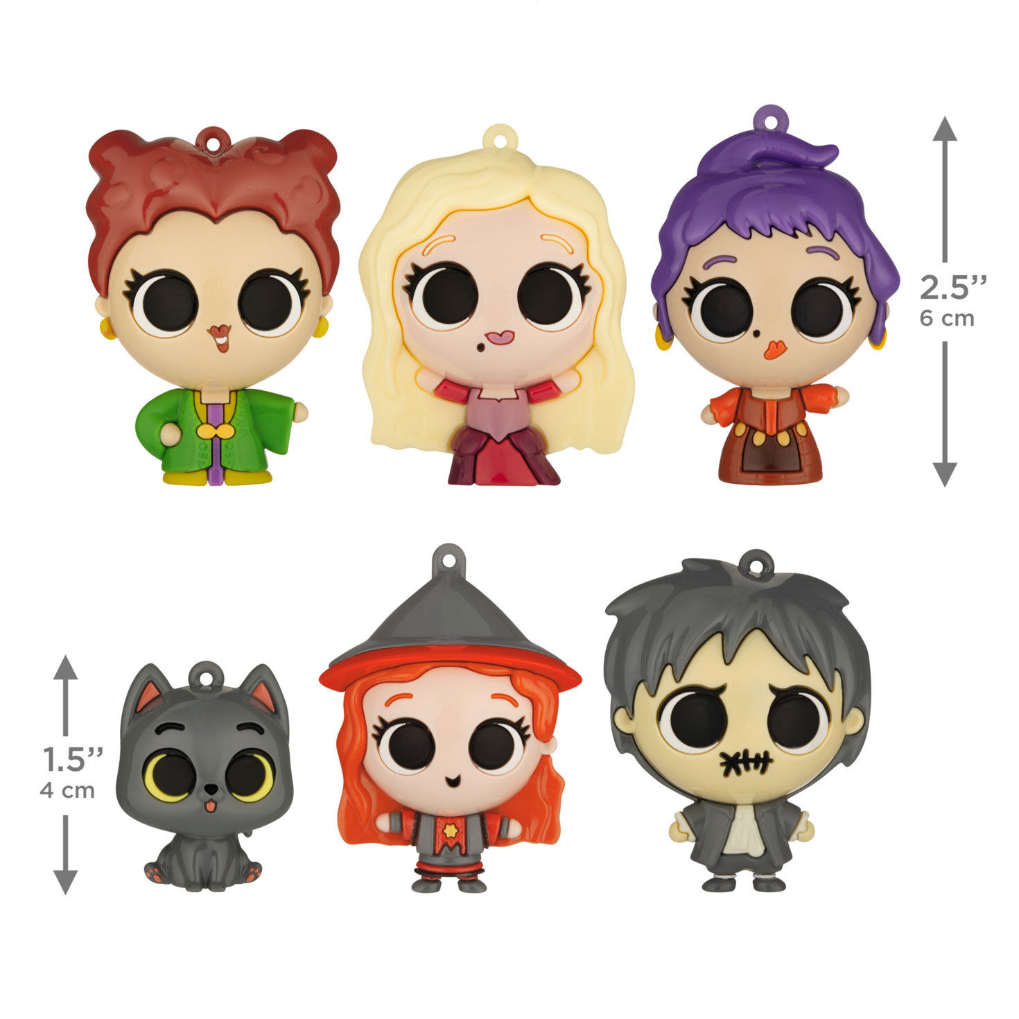 Disney Hocus Pocus Mystery Ornament measurement image number 4