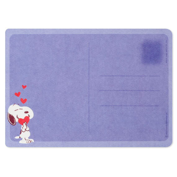 Peanuts® Snoopy Fetched You Some Love Valentine's Day Postcard, , large image number 6
