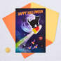 Cat on Light-Up Rocket Funny Musical Halloween Card, , large image number 5