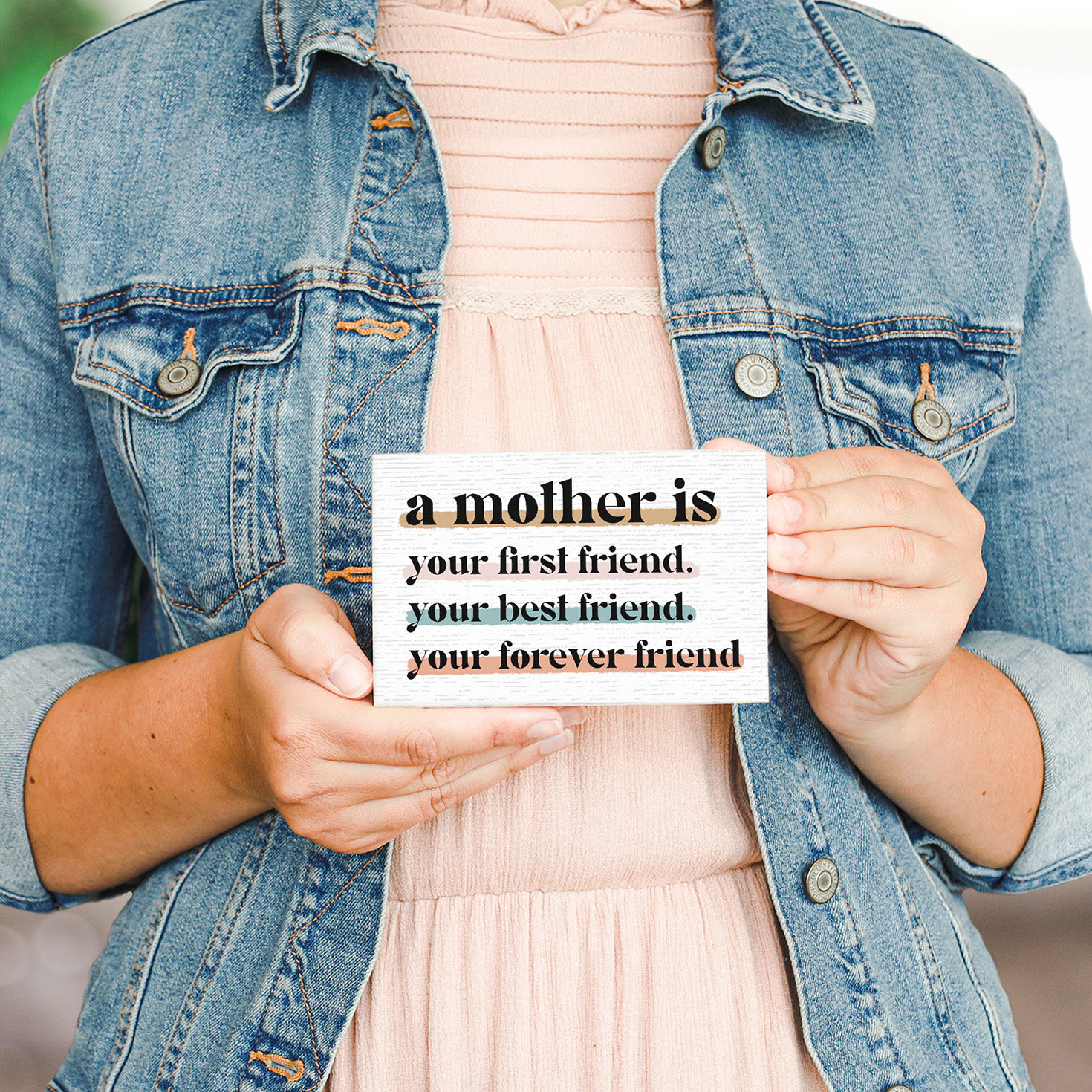 Sincere Surroundings A Mother Is... Wood Block Quote Sign for only USD 12.99 | Hallmark