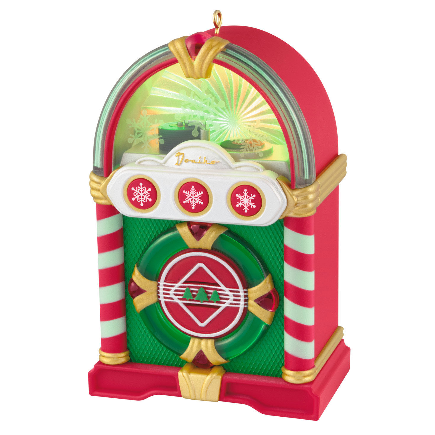 Jolly Jukebox Musical Ornament With Light