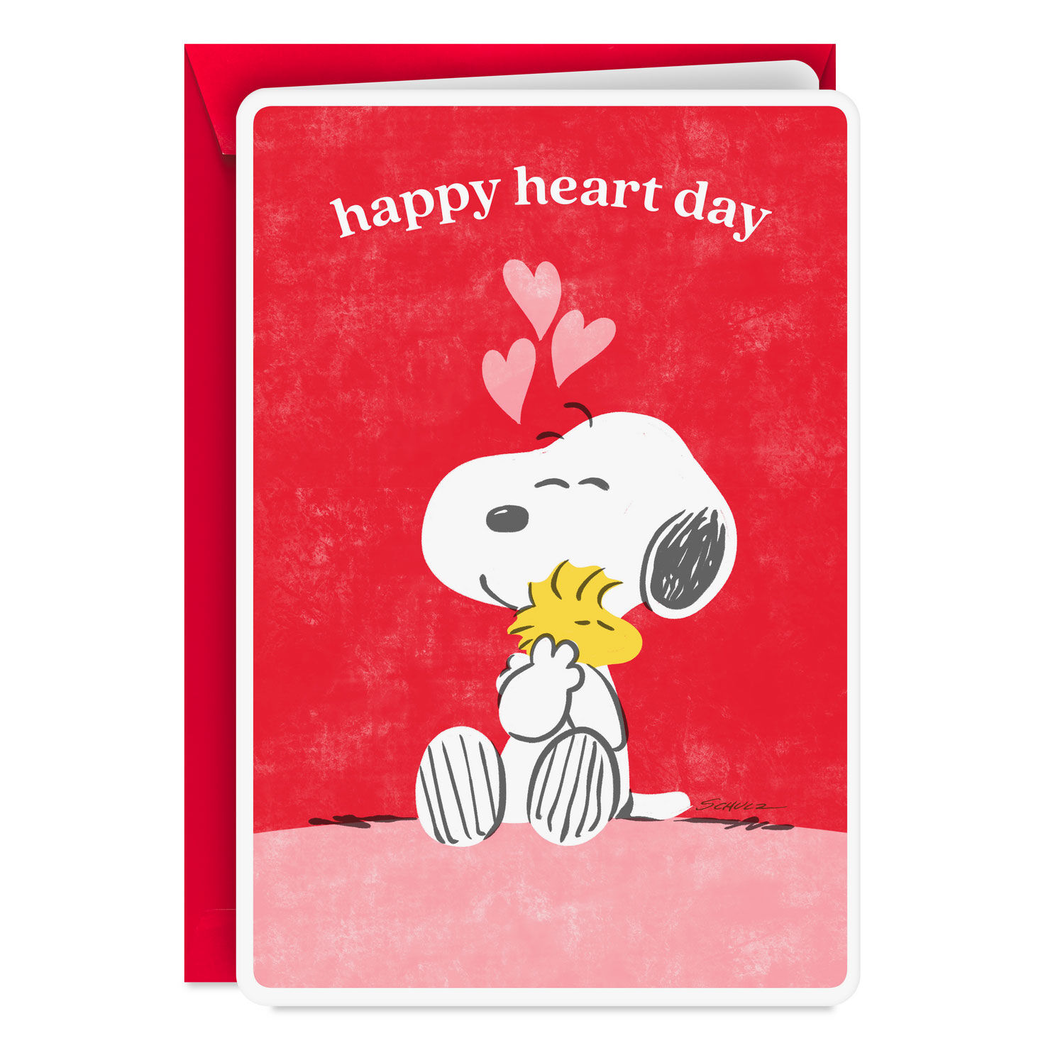Peanuts® Sharing a Little Extra Love, Snoopy Hug Valentine's Day Card