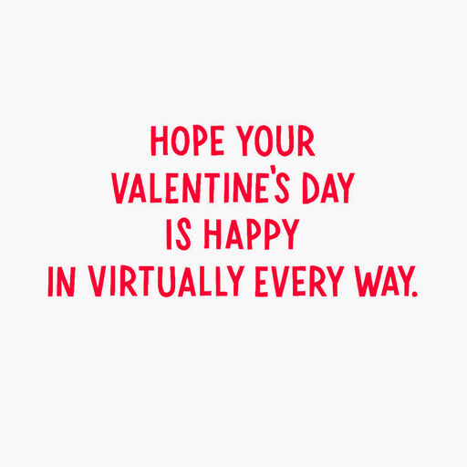 Cupid Working From Home Funny Valentine's Day Card, 