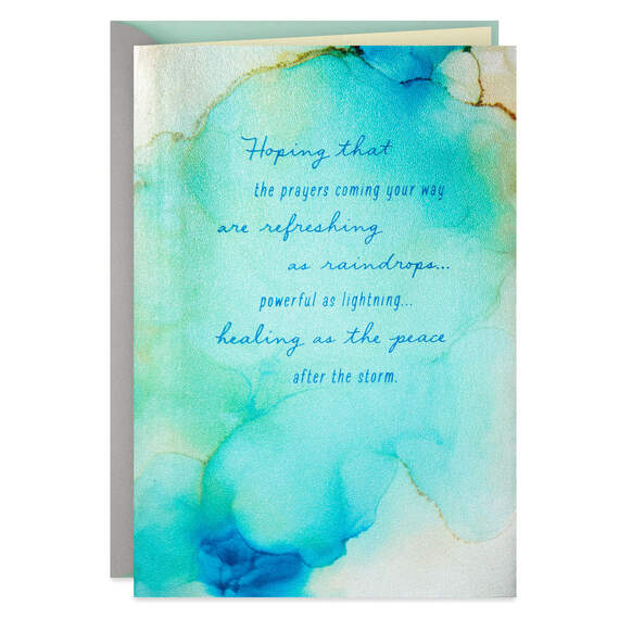 Sending You Sunshine and Prayers Thinking of You Card