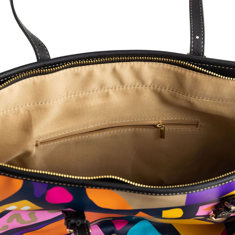 Melissa Mitchell Sister Love Bold Abstract Tote Bag, Sister Love, large image number 3