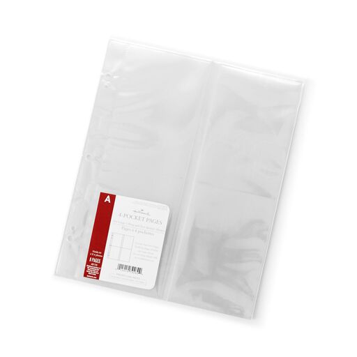 Large 4-Pocket Album Refill, 