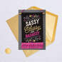 Sassy, Classy and Badassy Birthday Card With Removable Banner, , large image number 8