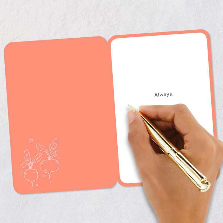 Cheering Beet Punny Encouragement Card Signing card image number 6