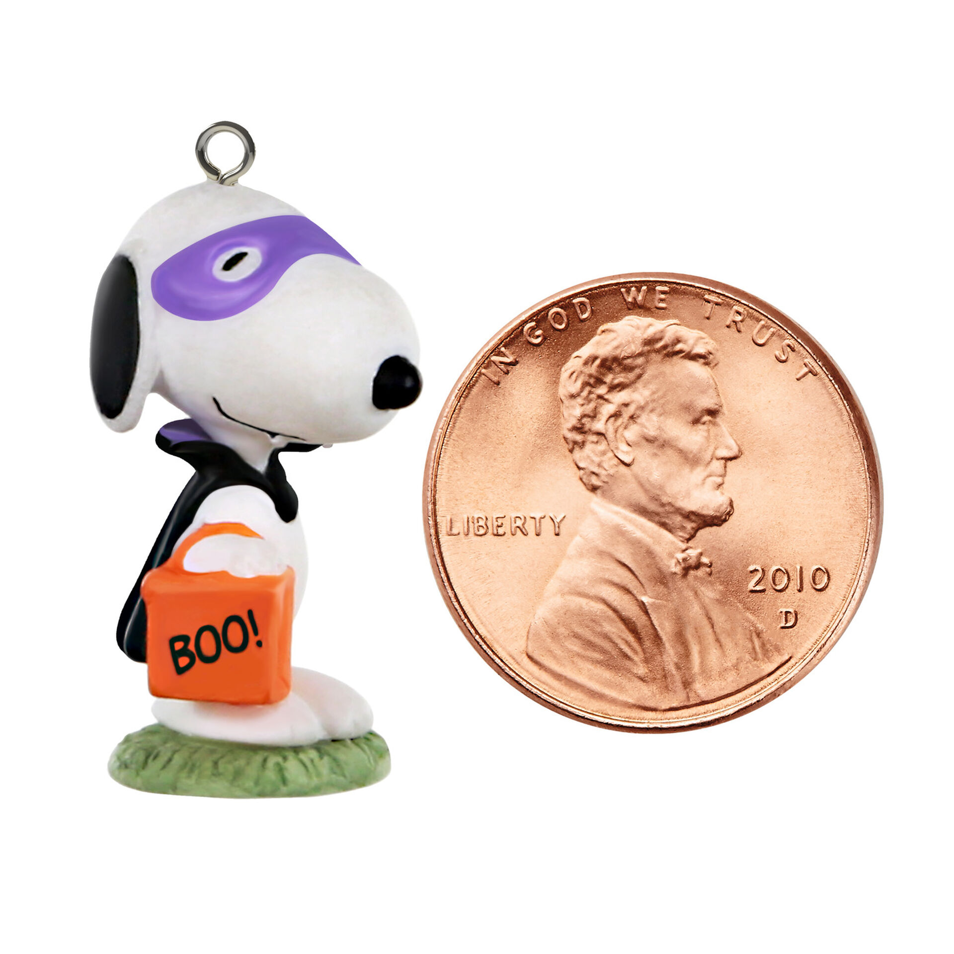 Mini Peanuts Vampire Snoopy Halloween Ornament 1 15 Keepsake Ornaments Hallmark