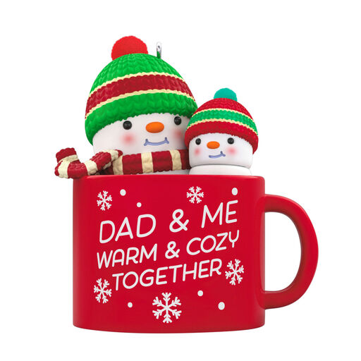 Dad & Me Hot Cocoa Mug 2023 Ornament, 