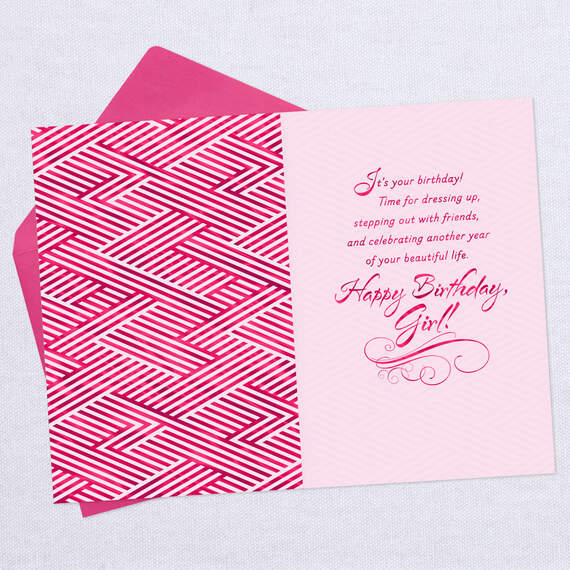 Diva Roll Call Birthday Card for Her, , large image number 3