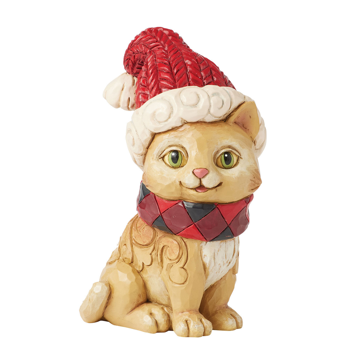 Jim Shore Heartwood Creek Holiday Cat Figurine, 4.1" for only USD 27.99 | Hallmark
