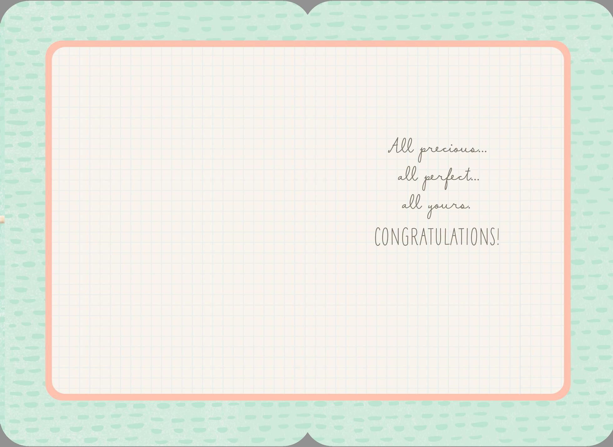 So Many Snuggles New Baby Card