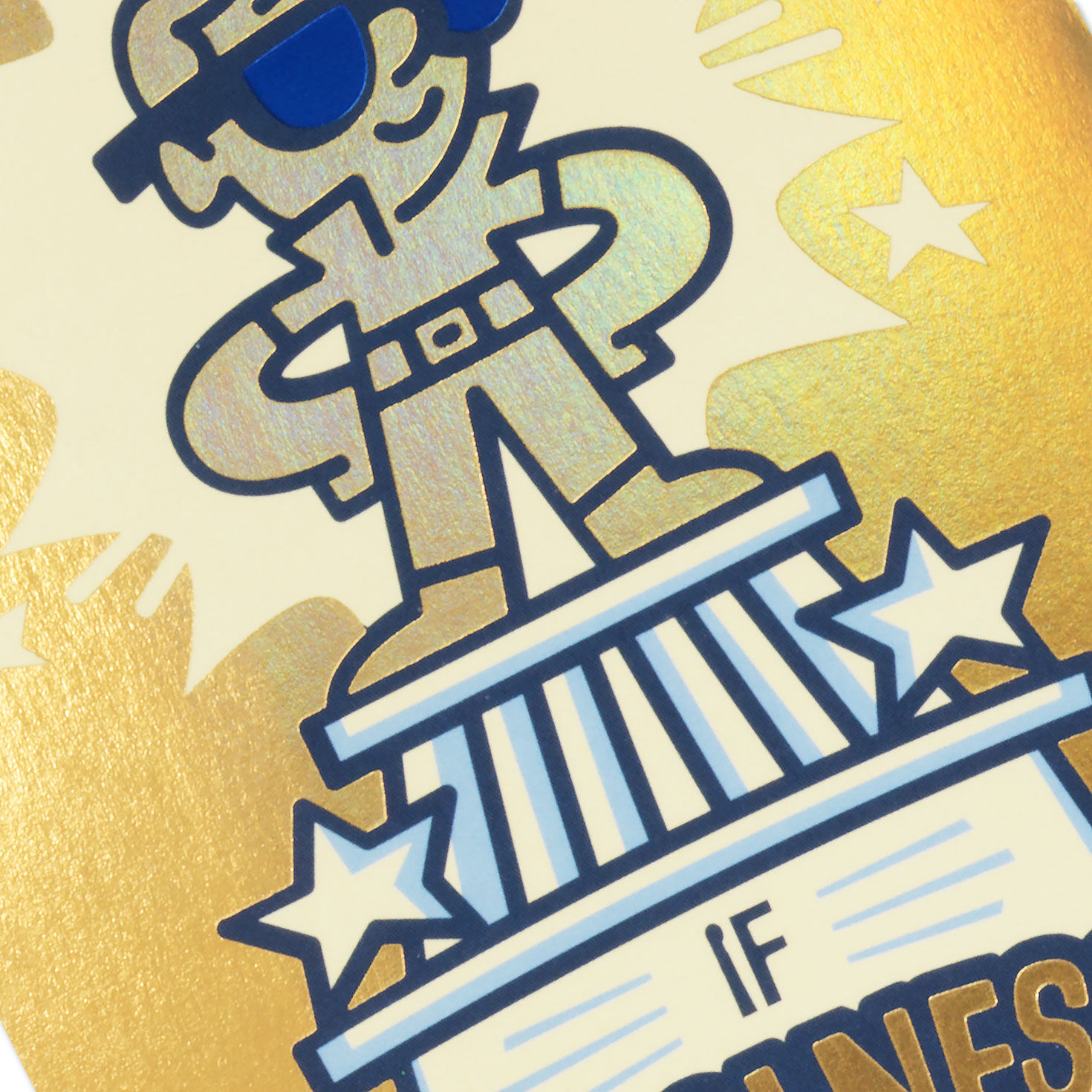Boy Trophy With Stars Birthday Card for Kids  image number 4