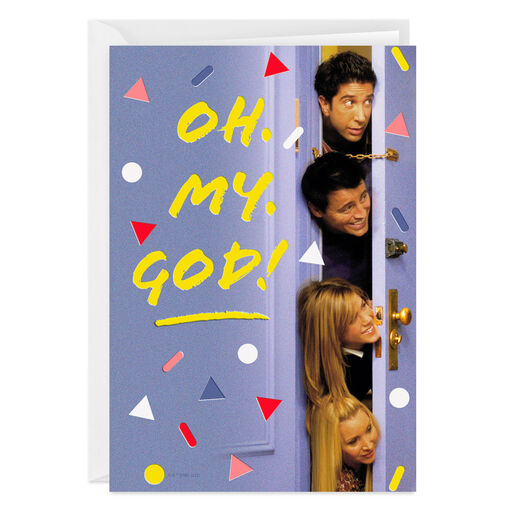 Personalized Friends Oh My God Card, 