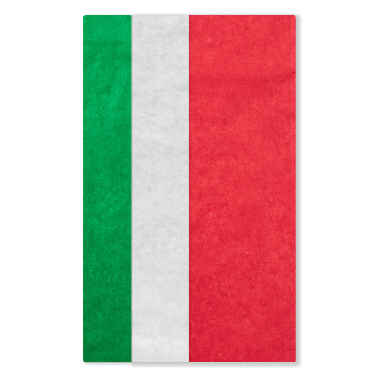 Solid Red, Green, White Christmas Tissue Paper, 30 sheets