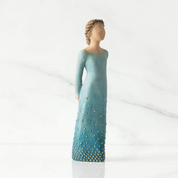 Willow Tree Radiance Woman Figurine—Beige Skin Tone, 7.5", Beige Skin Tone, large image number 3