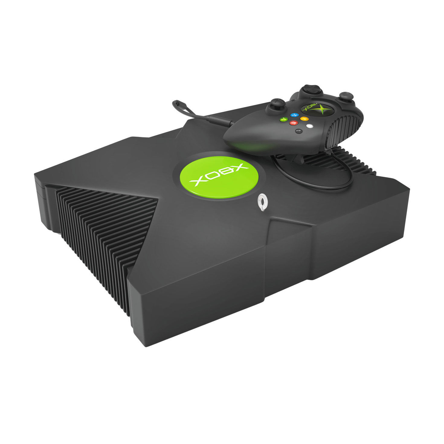 Original XBOX Console Keepsake Ornament Back image number 6