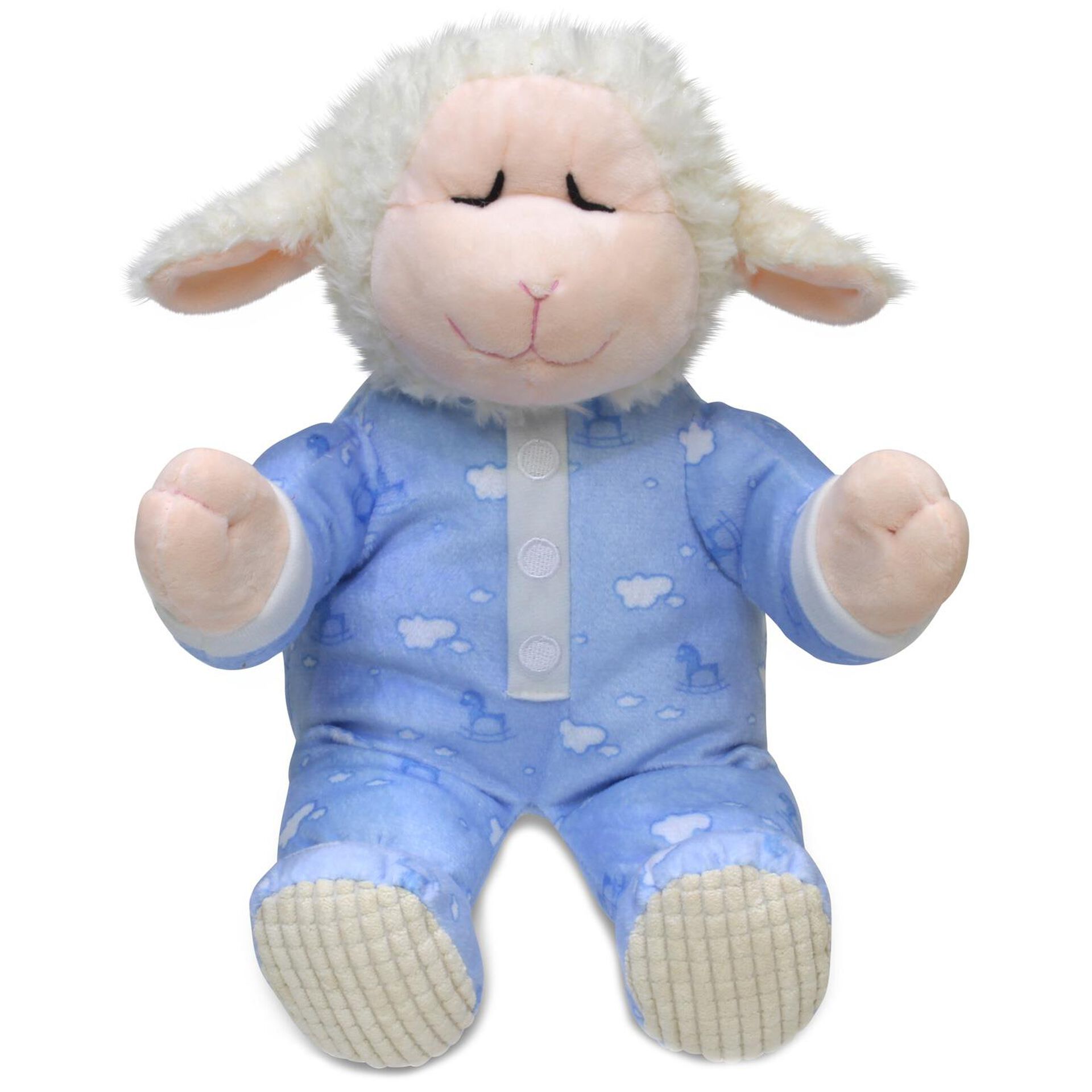 Pray With Me Nate Stuffed Animal With Sound, 10" Interactive Stuffed