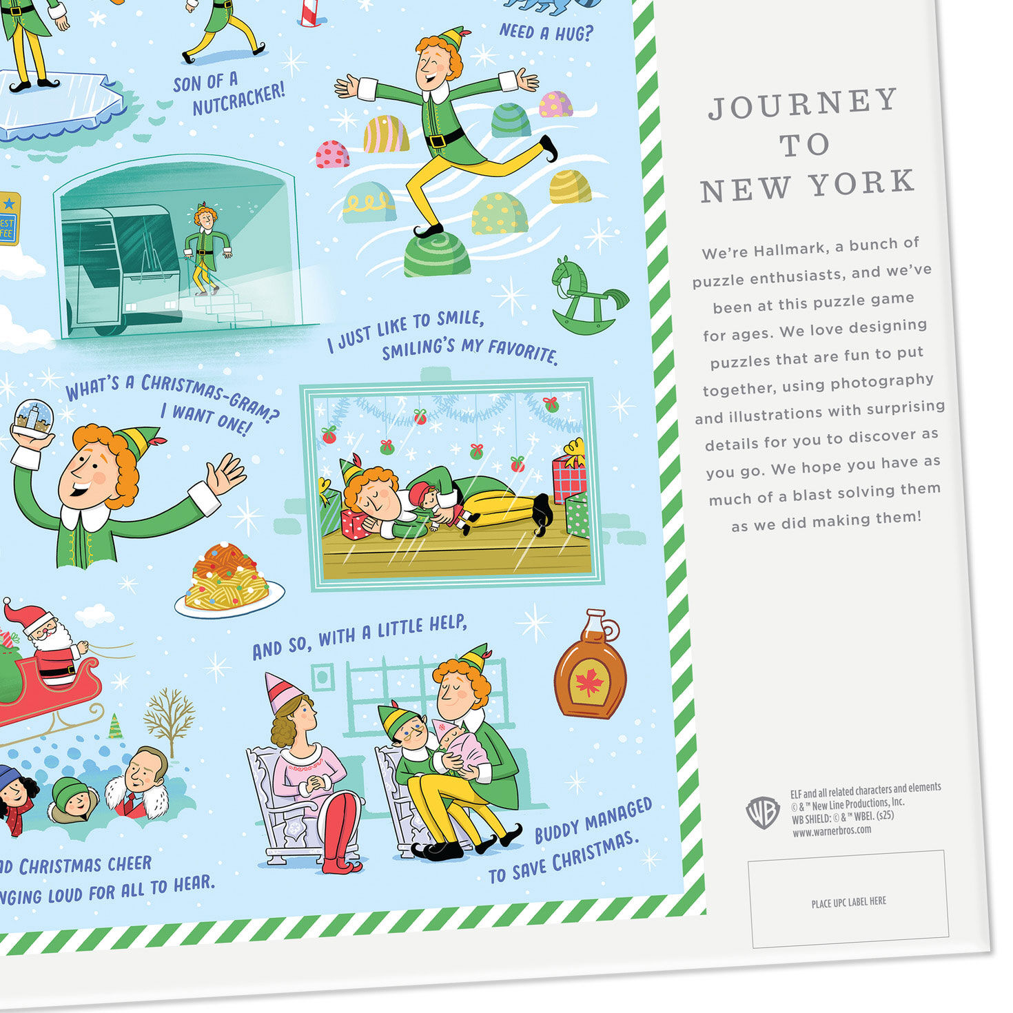 Elf Journey to New York 1000-Piece Jigsaw Puzzle for only USD 26.99 | Hallmark