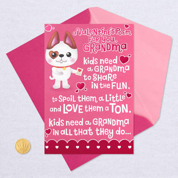 A Grandma Like You Pop-Up Valentine's Day Card, , large image number 6