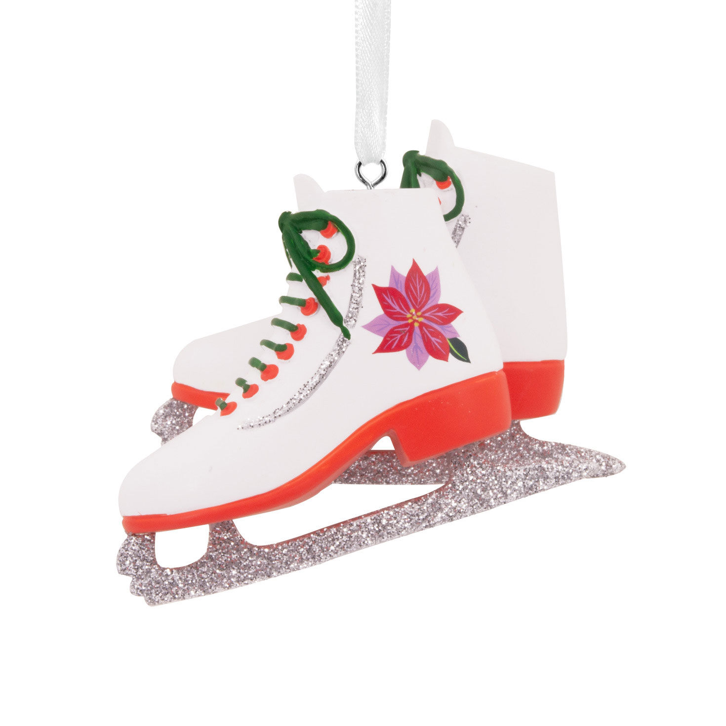 Ice Skates Christmas Ornament Back image number 4