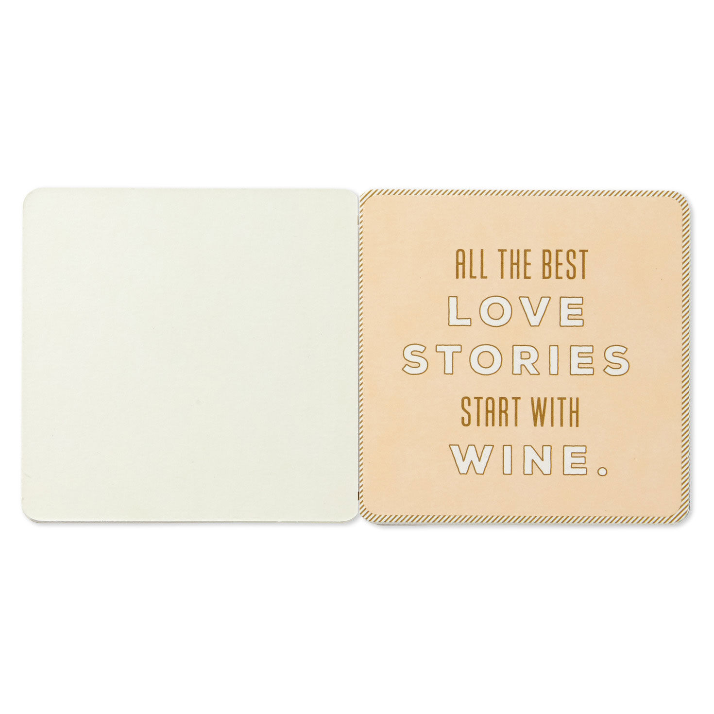 Cheers to Love Coaster Book, Set of 20 for only USD 12.99 | Hallmark