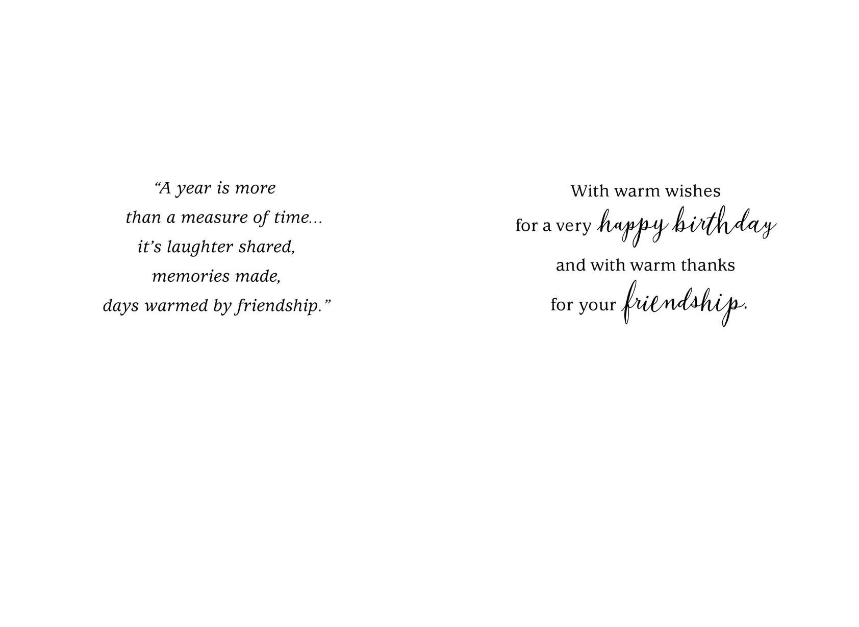 Paisley and Diamonds With Foil Friend Birthday Card