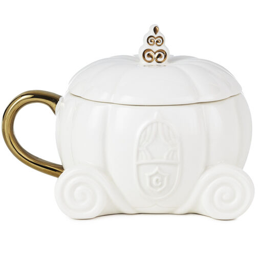 Disney Princess Cinderella Carriage Sculpted Mug, 15 oz., 