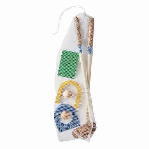 Mud Pie Golf Wood Toy Set, 7 Pieces, 