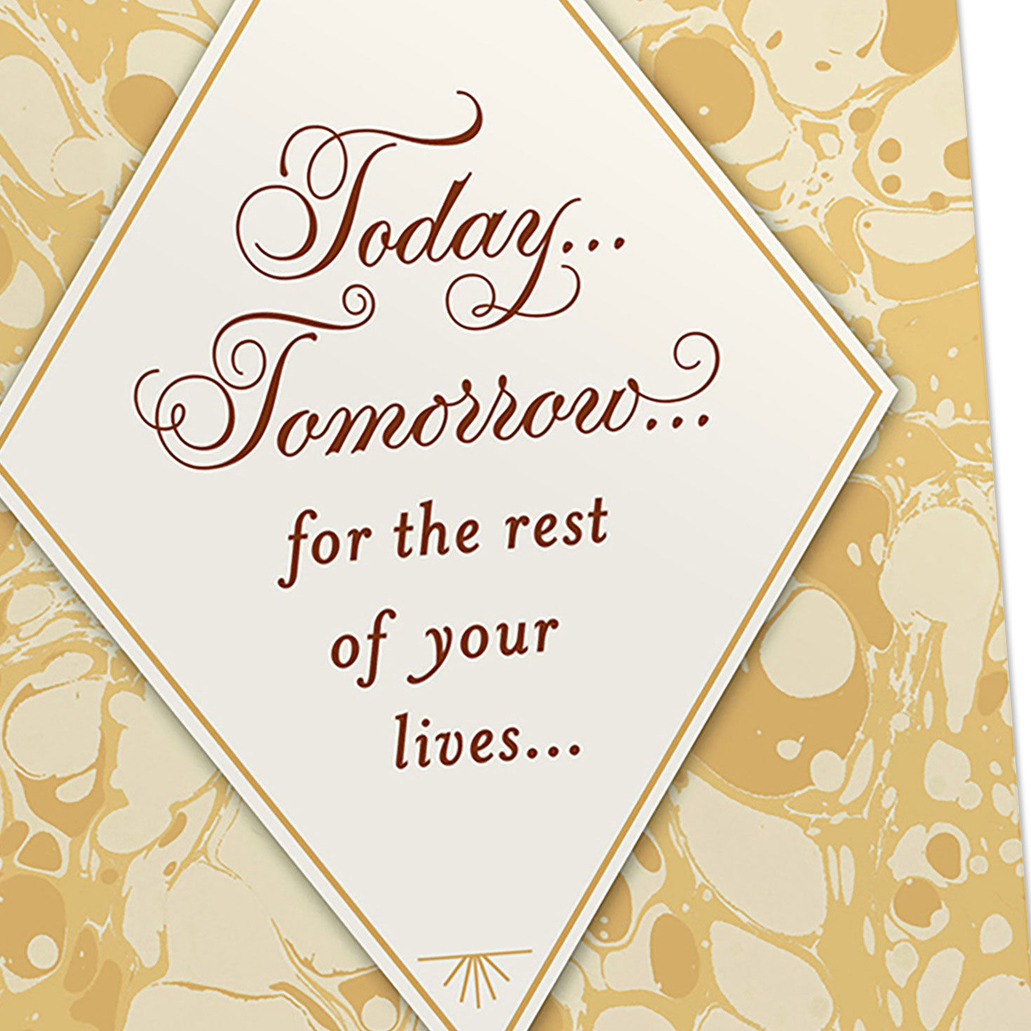 Marbled DaySpring Wedding Cards Assortment Cover Detail image number 5