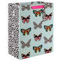13" Butterflies on Mint Large Gift Bag, , large image number 1