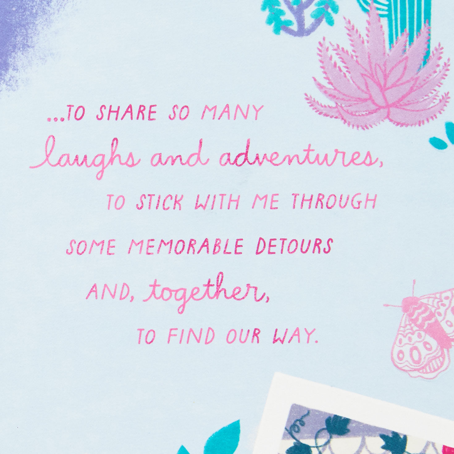 Life's a Journey Birthday Card for Friend, , large image number 3