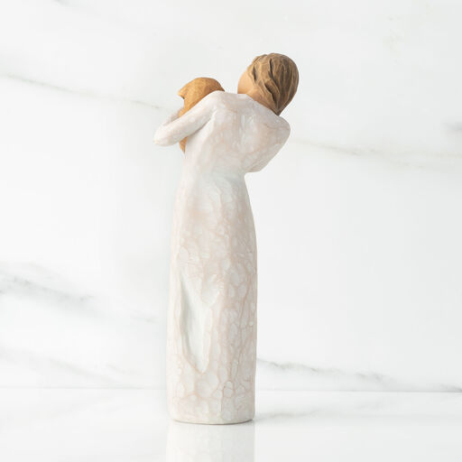 Willow Tree Adorable You Golden Dog Figurine, 7.5", 