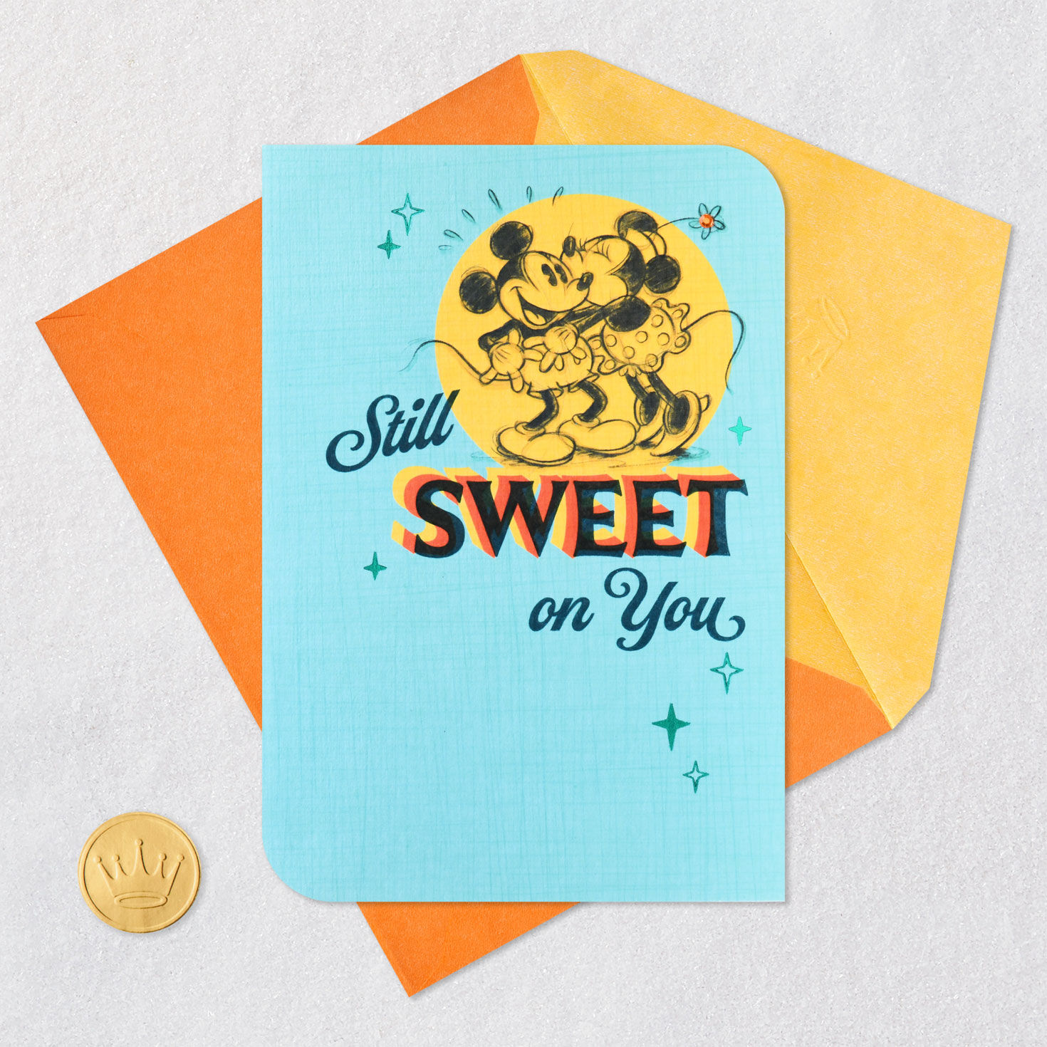 Disney Mickey and Minnie Sweet on You Birthday Card for Husband for only USD 5.99 | Hallmark