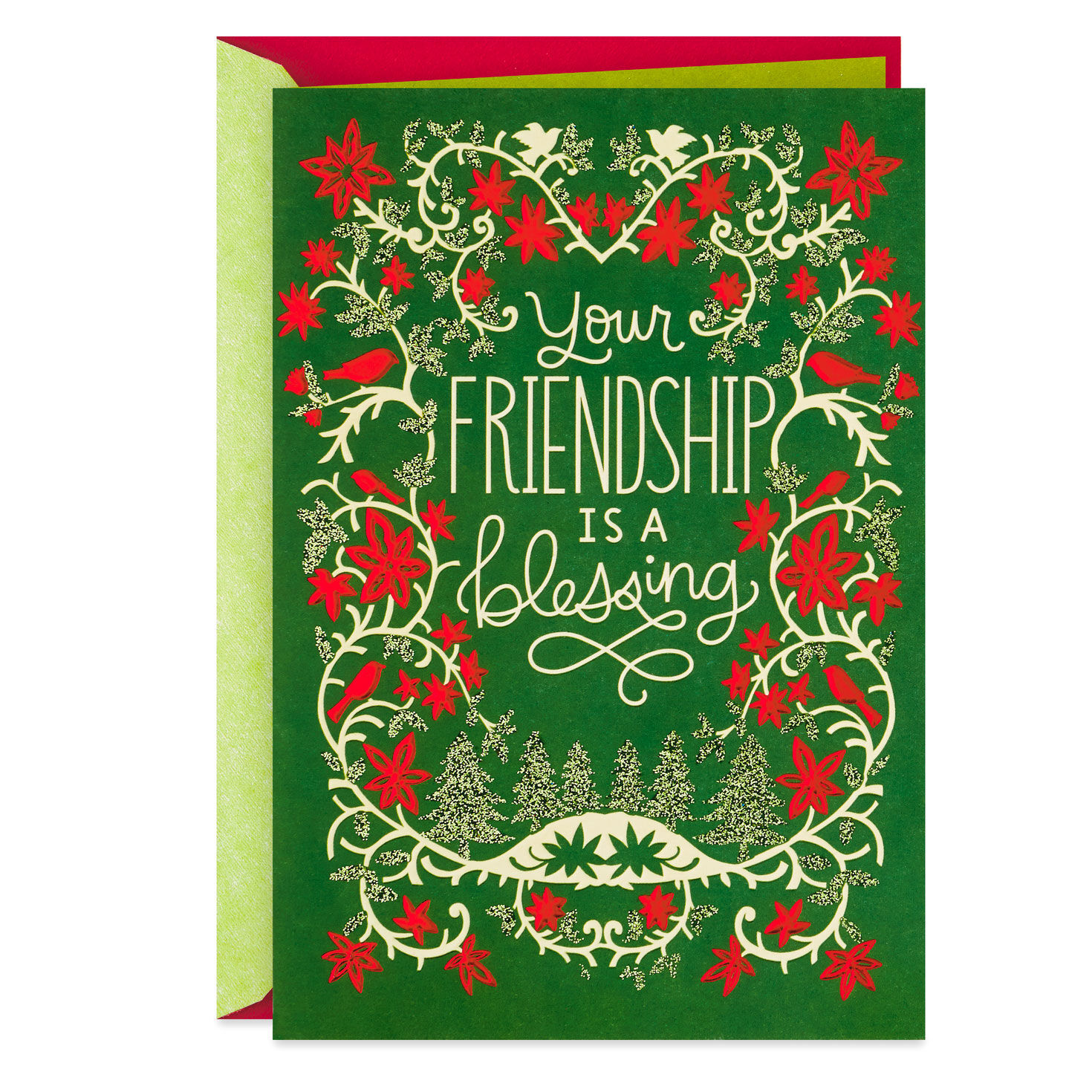 Your Friendship Is a Blessing Christmas Card for only USD 4.29 | Hallmark
