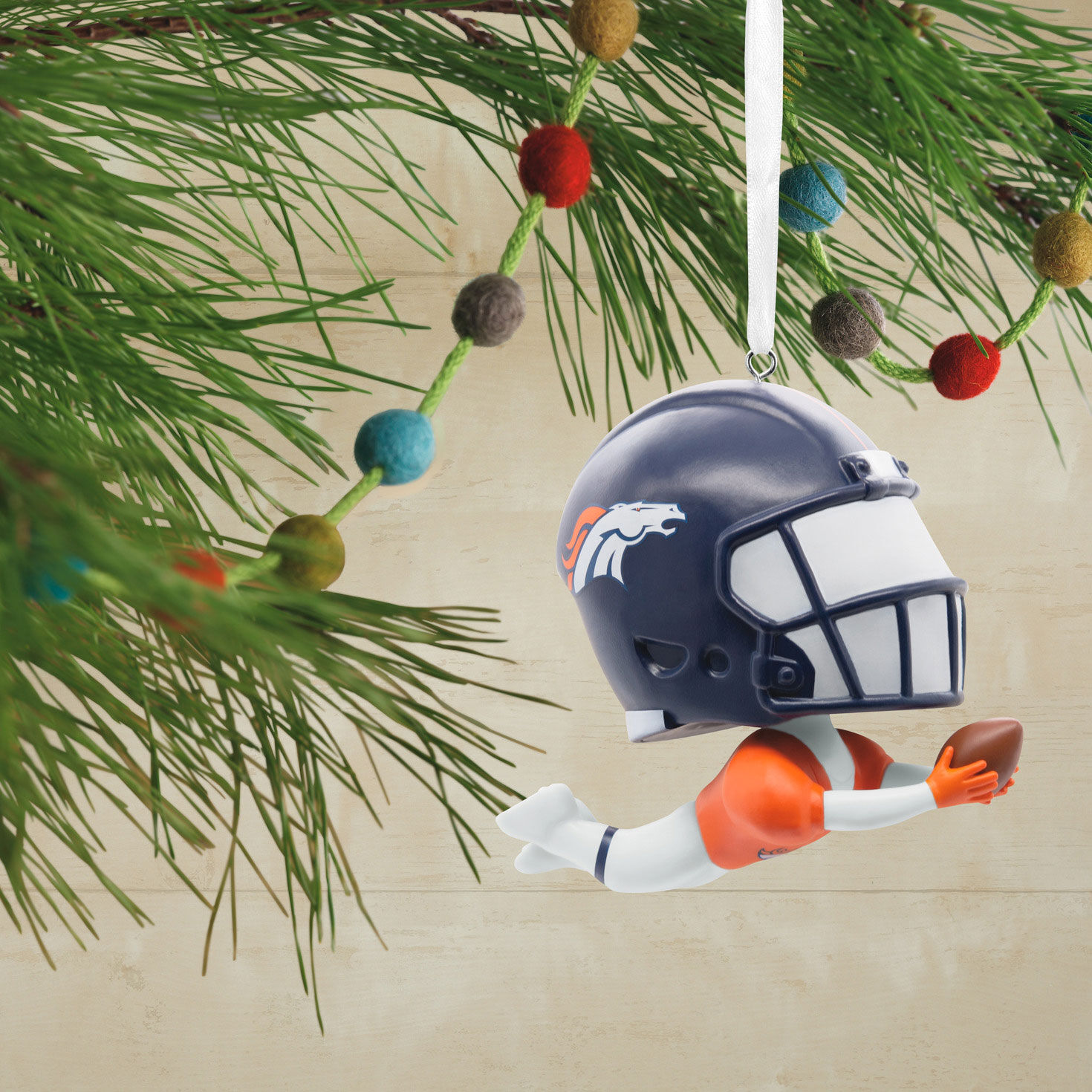 NFL Denver Broncos Bouncing Buddy Hallmark Ornament for only USD 17.49 | Hallmark