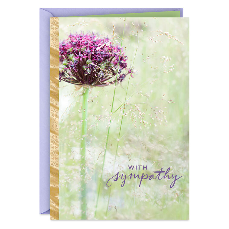 Comfort, Healing and Peace Sympathy Card