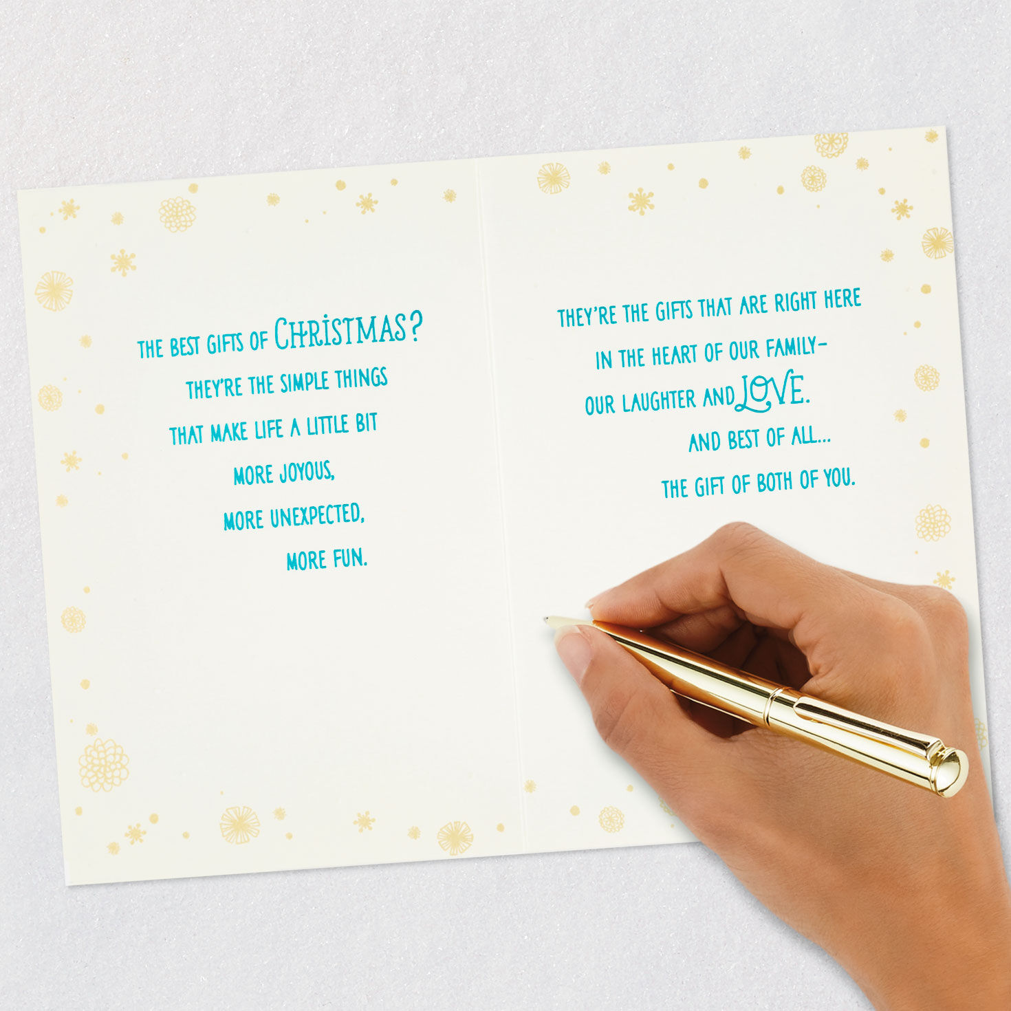 Best Gifts Christmas Card for Daughter and Son-in-Law, , large image number 6