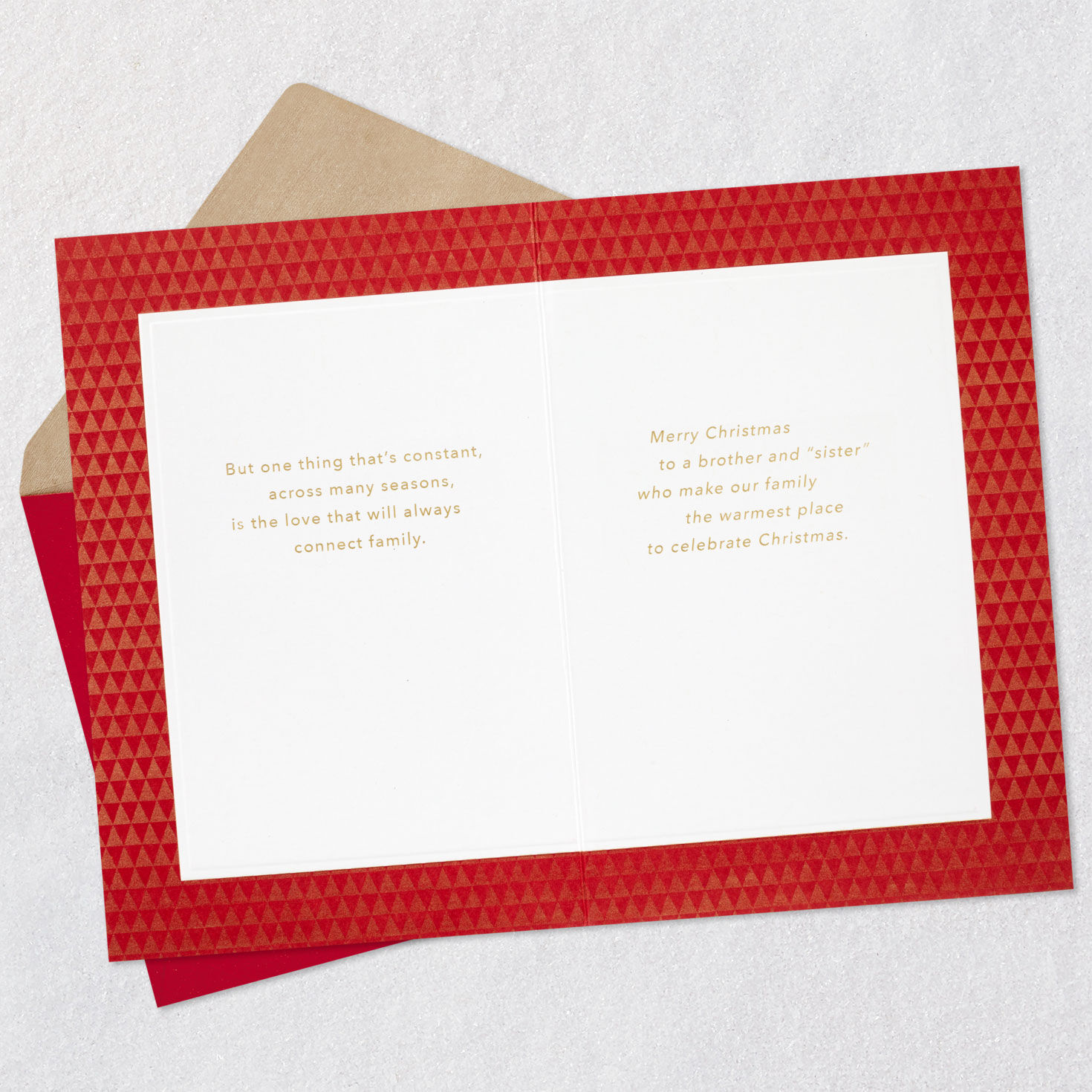 Love Connects Us Christmas Card for Brother and Sister-in-Law for only USD 5.59 | Hallmark