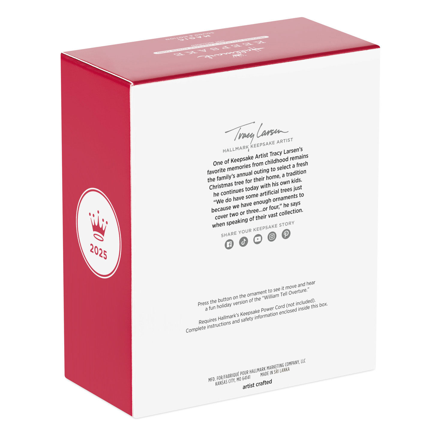 Elf on Reindeer Mechanical Ride Keepsake Ornament  image number 8