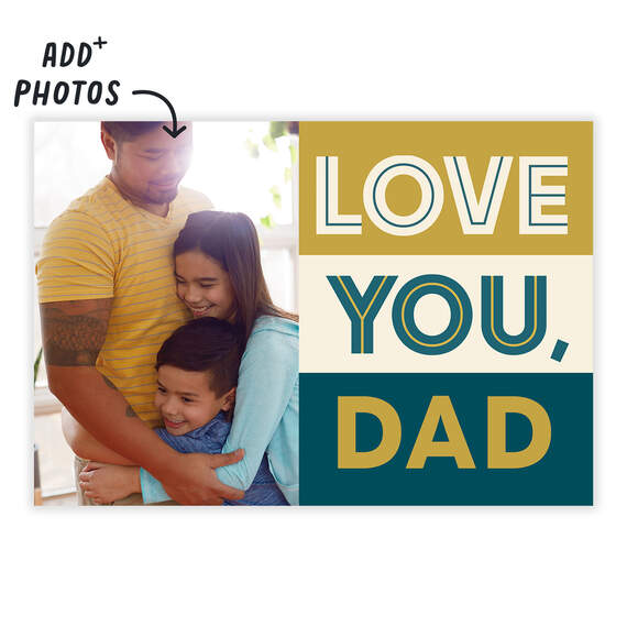Personalized Love You Photo Card, , large image number 9