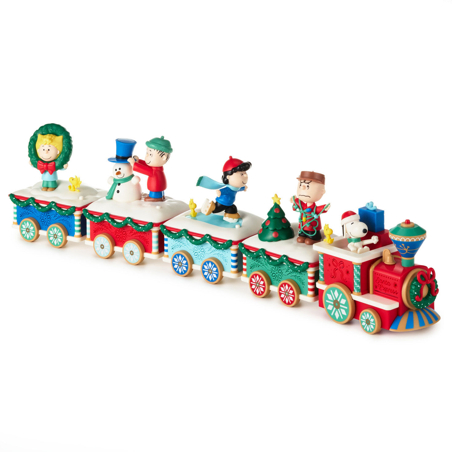 Peanuts® Santa Express Tabletop Decoration With Light, Sound and Motion