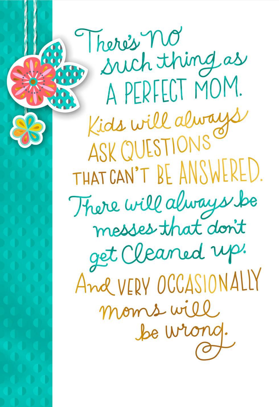 Happy Moms, Happy Kids Mother's Day Card