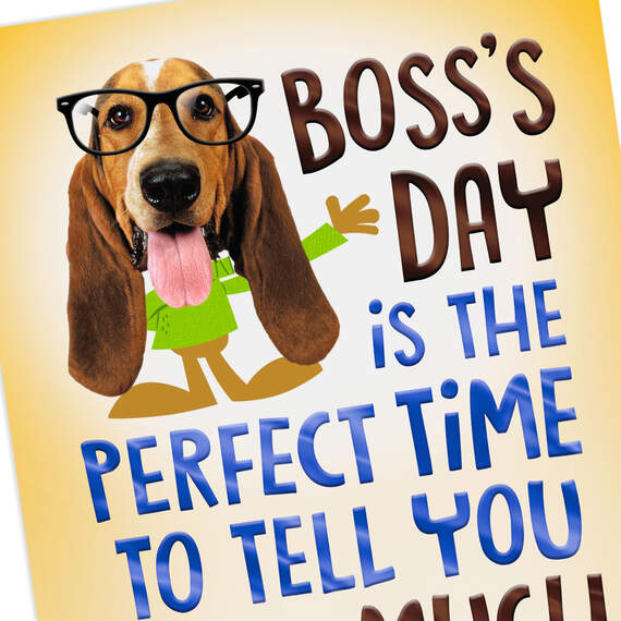 You Not Mean Funny Boss's Day Card, , large image number 4