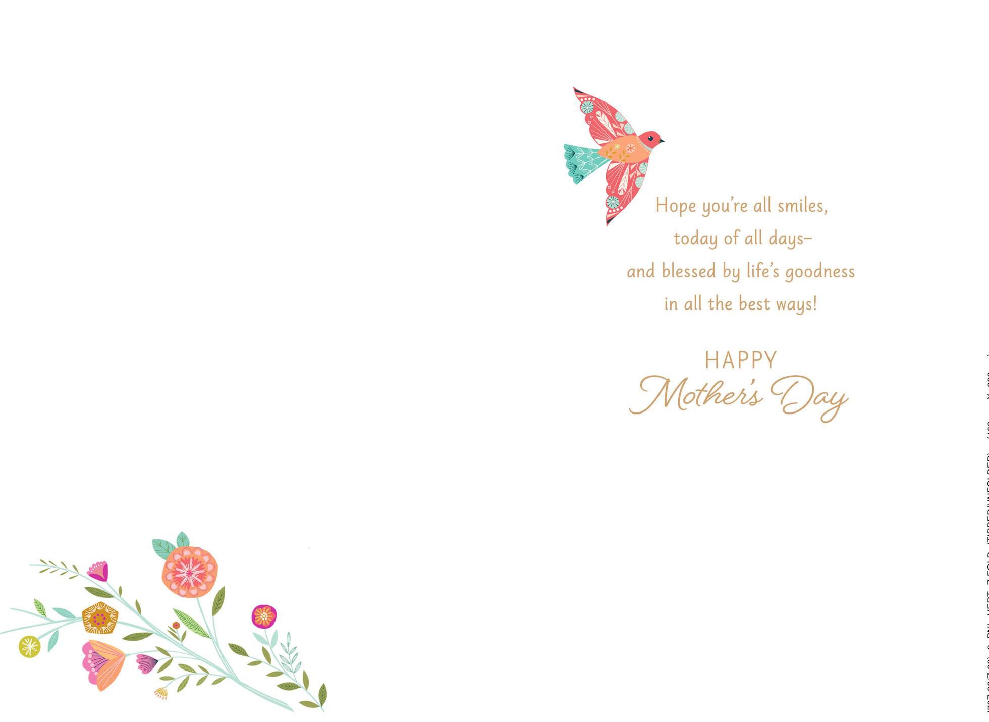 Blessed by Life Mother's Day Card From Us